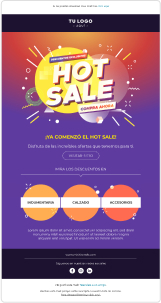 Plantilla de email ejemplo